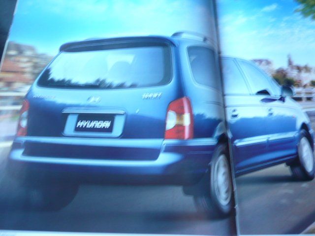 Hyundai Documenti: Hyundai Trajet Prospekt 2000 – Usato da Zofingen venduto da sosalinos01 2