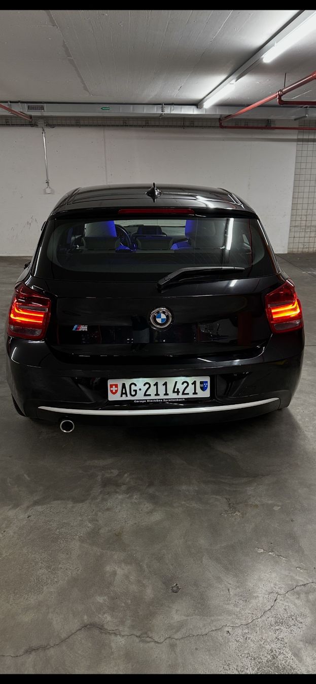 BMW Automobili: Top gepflegter BMW 116d  schwarz – Usato da Aarau venduto da Nardo123 3