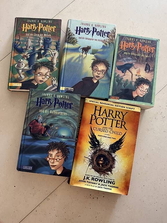 Libri: Harry Potter Bücher – Usato da Solothurn venduto da jolly_vrs