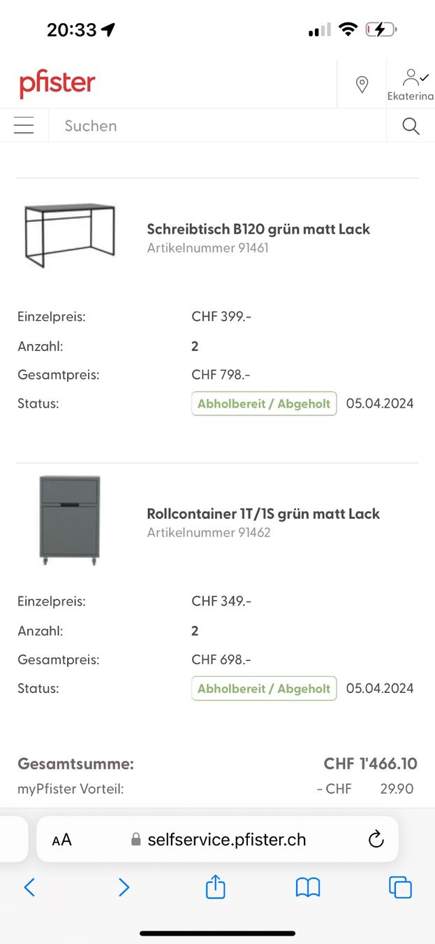 Scrivanie: Schreibtisch Clipp von BYYU – Usato da Bern venduto da EkatKhat 4