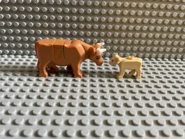 Lego Tiere - Kuh mit Kalb