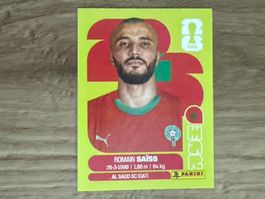Panini FIFA World Cup 2026 Sticker Romain Saïss MAR 7