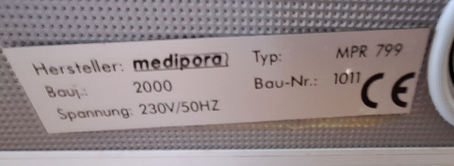 Dispositivi per massaggi: Medipora Gerät MPR 799 gebraucht – Usato da Adlikon b. Andelfingen venduto da Kraemse 6