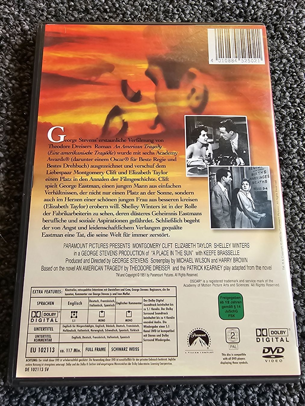 Tutti i DVDs: Ein Platz an der Sonne(20970) – Usato da Ruswil venduto da jan_bxl5 1