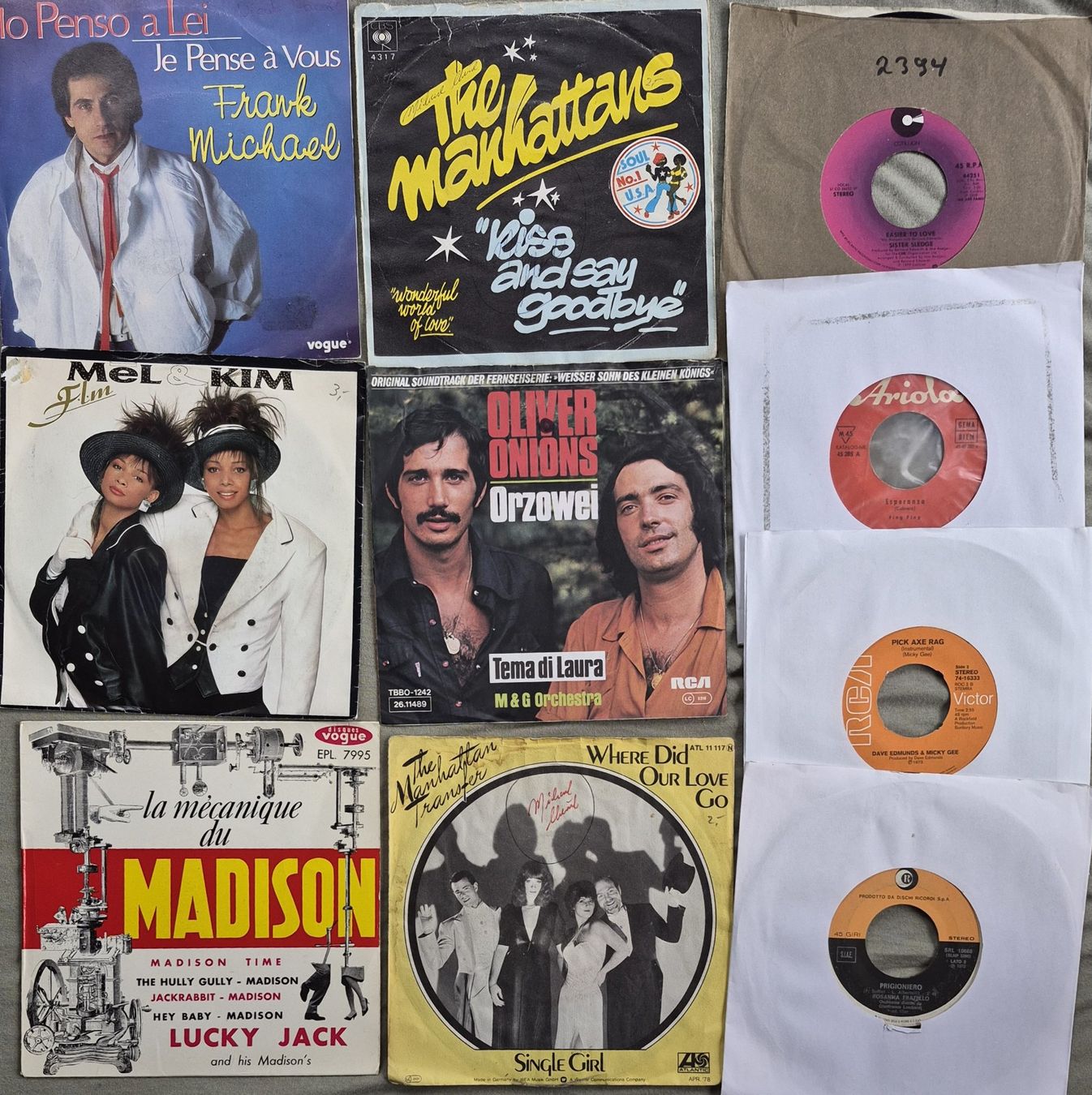 Dischi in vinile: 100 Singles divers – Nuovo (secondo la descrizione) da Onex venduto da X-Ray69 6