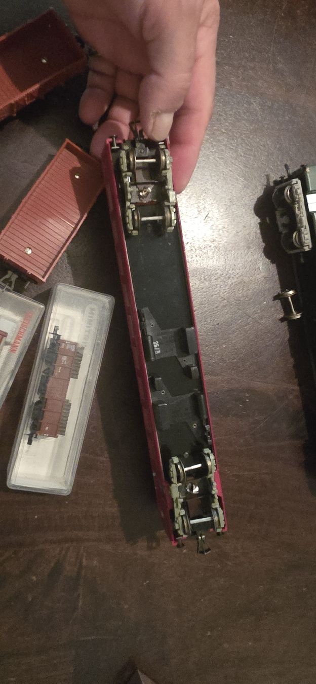 Fleischmann Modellini di ferrovie: 7 x Fleischmann Restoranwaggon/Güterwaggon Bierwaggon – Usato da Basel venduto da Jcva 6