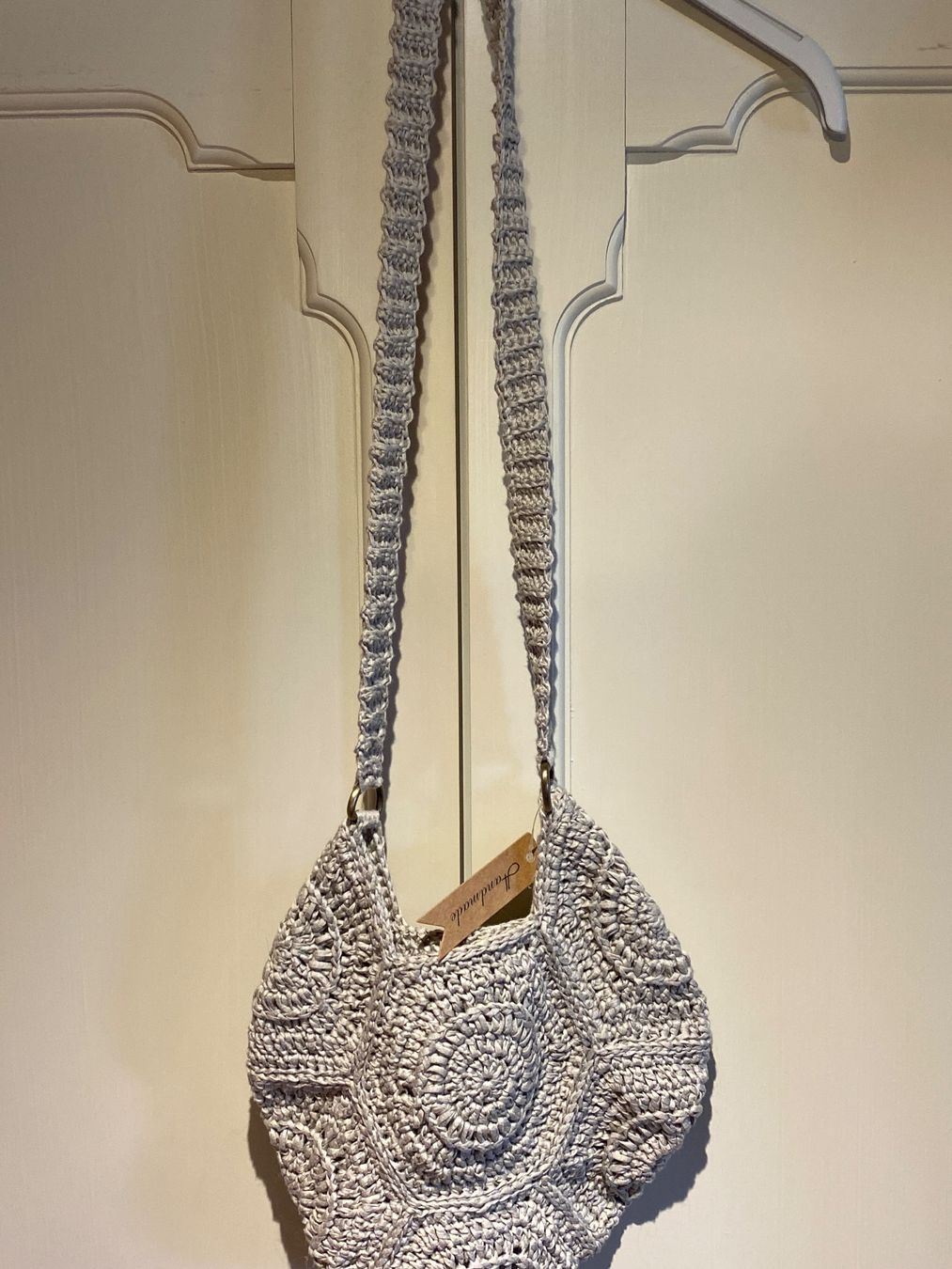 Borse da donna: TASCHE-MINI,HELLGRAU,HANDGEMACHT – Nuovo e nell'imballaggio originale da Meienried venduto da ManuelaBoutique 2