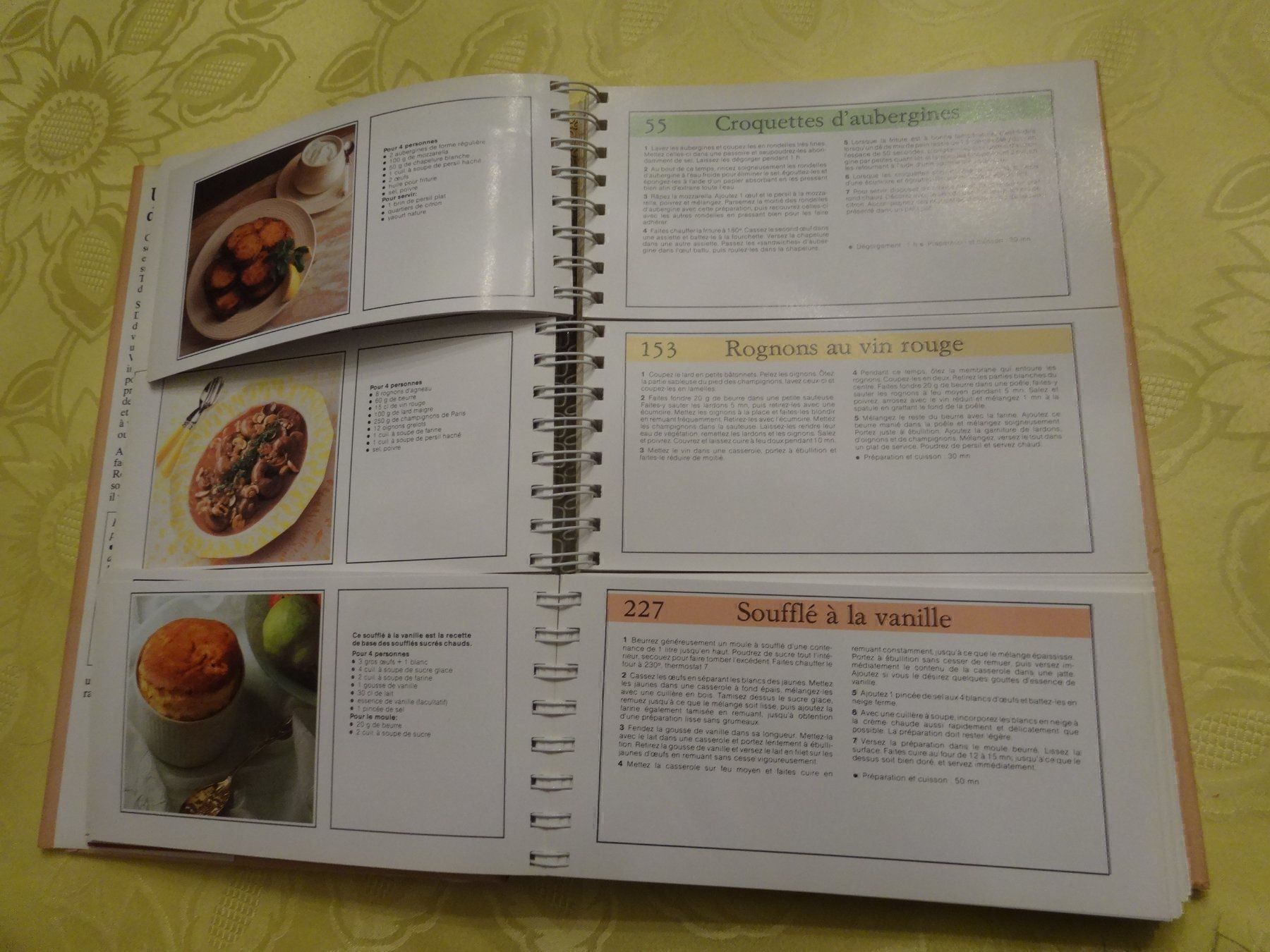 Libri: Un million de menus - Carrier – Usato da Biel/Bienne venduto da milamila02 2