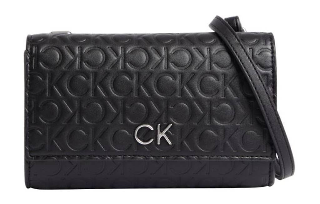 Taschen für Damen: Calvin Klein Re-Lock mini Tasche embossed mono – Gebraucht aus Uster von cynale