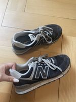 New Balance 574 navy-grau
