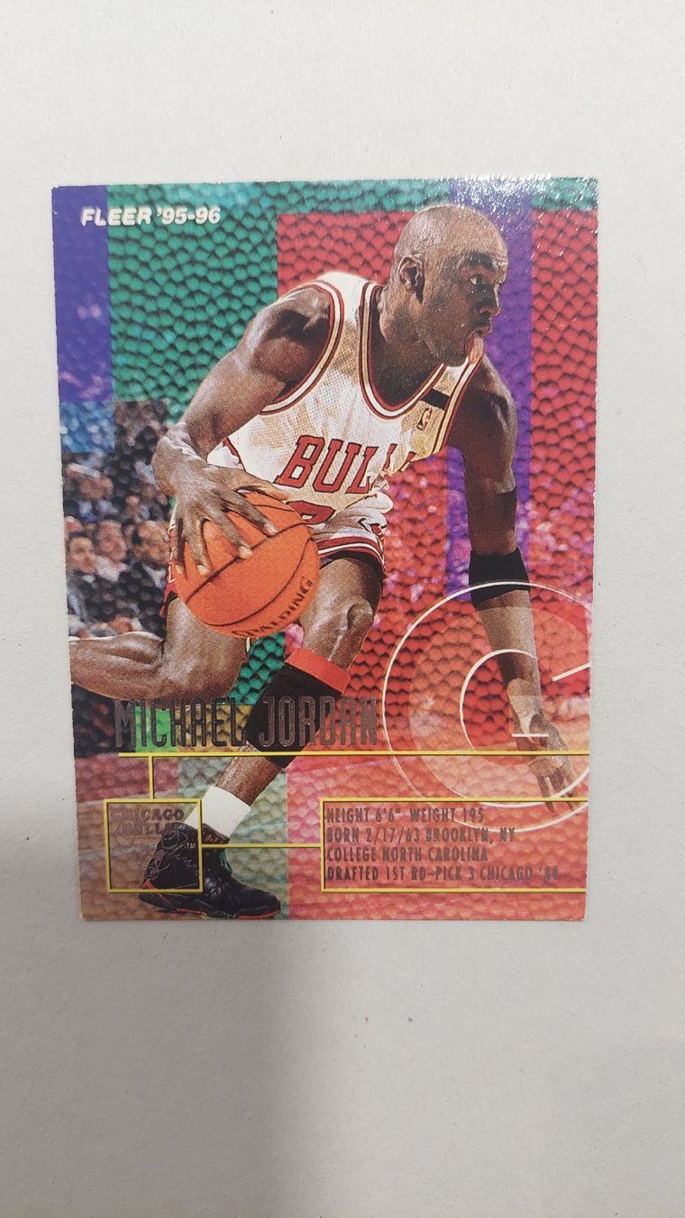 Nba Carte collezionabili: 1995-96 Fleer Michael Jordan – Usato da Châtelaine venduto da Gian_1983