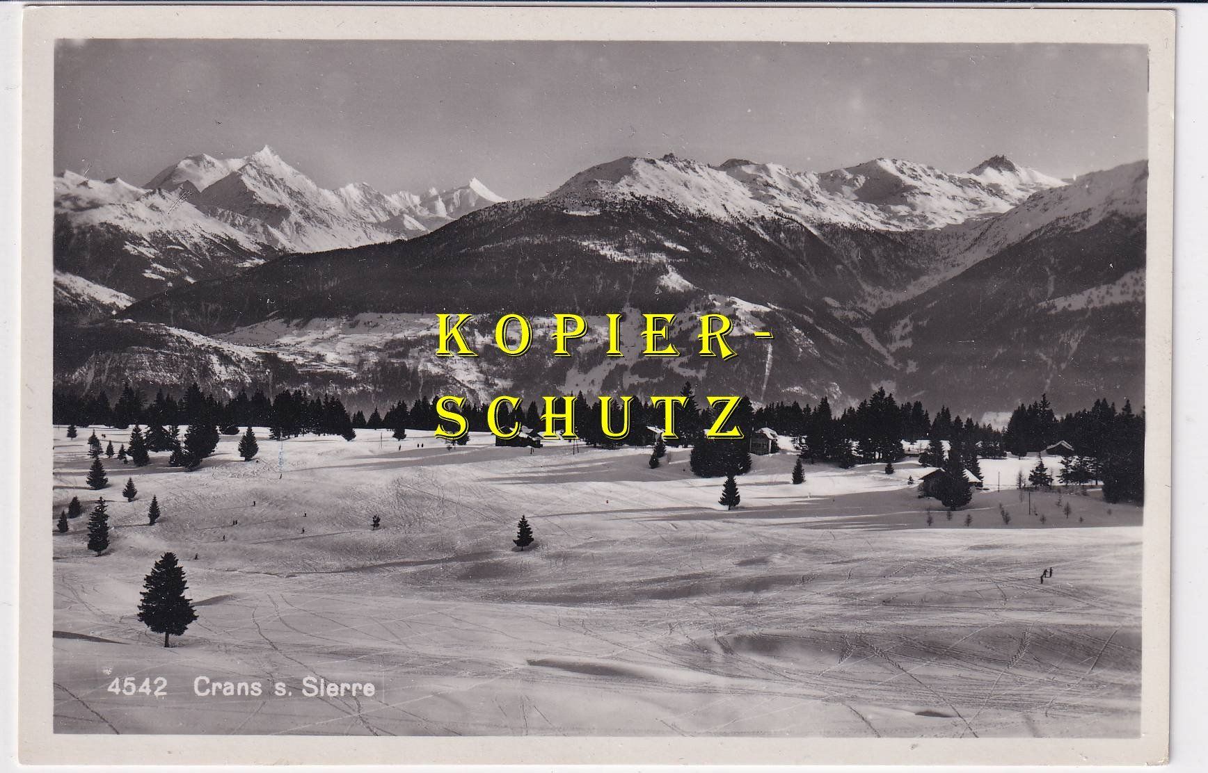 Ansichtskarten: Crans s/Sierre /bi – Gebraucht aus Hombrechtikon von Rudolf07