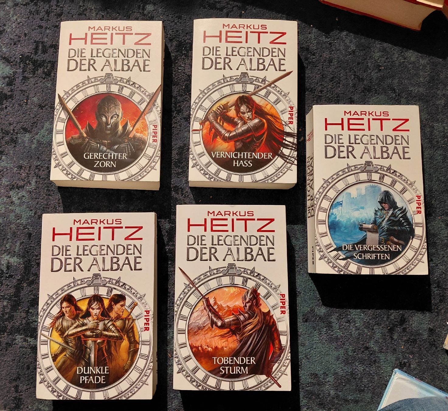 Libri: die Legenden der Albae Markus Heitz – Usato da Schaffhausen venduto da Ra_Ri