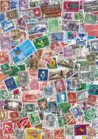 Über 300 CH-Briefmarken
