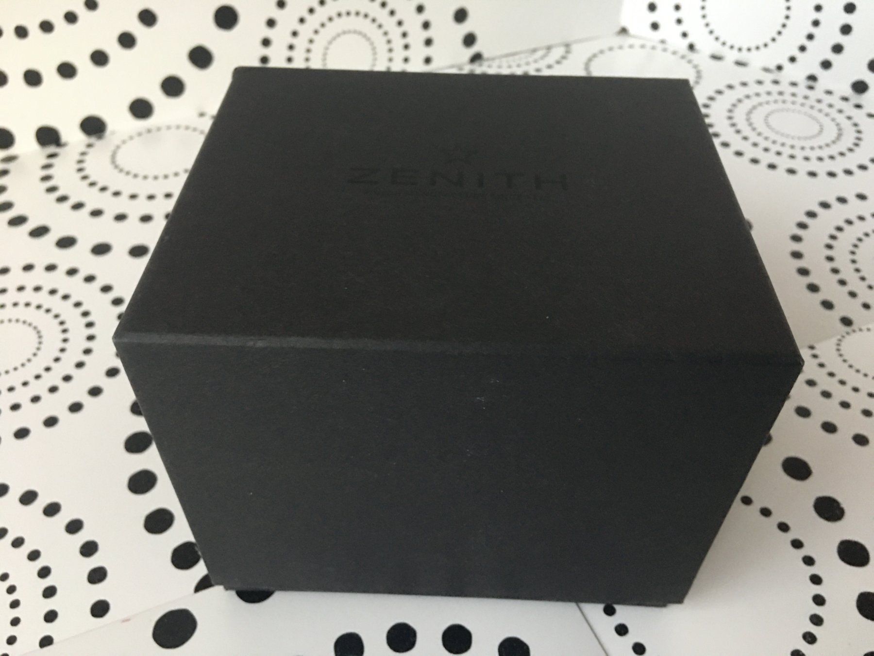 Zenith Uhrenboxen: ZENITH ORIGINAL - BOX ECRIN STANDARD - SCHACHTEL TOP !!! – Neu (gemäss Beschreibung) aus Epalinges von dream-watch 5