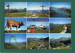 Stoos-Fronalpstock, 9 Ansichten,1986, gelaufen, Grossformat