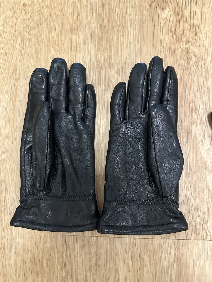 Handschuhe & Handstulpen: 3 Paar Schwarze Leder Handschuhe  – Gebraucht aus Steinhausen von casaplia 5