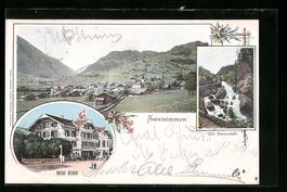 Zweisimmen, Hotel Krone, Der Simmenfall,