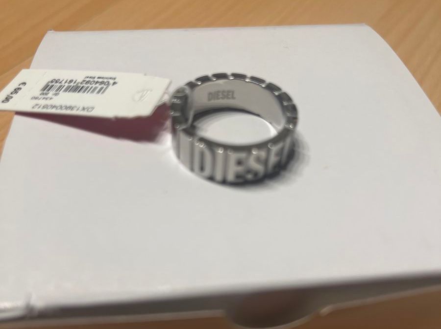 Diesel Anelli: Diesel Herren Ring – Nuovo e nell'imballaggio originale da Wangen b. Olten venduto da break72