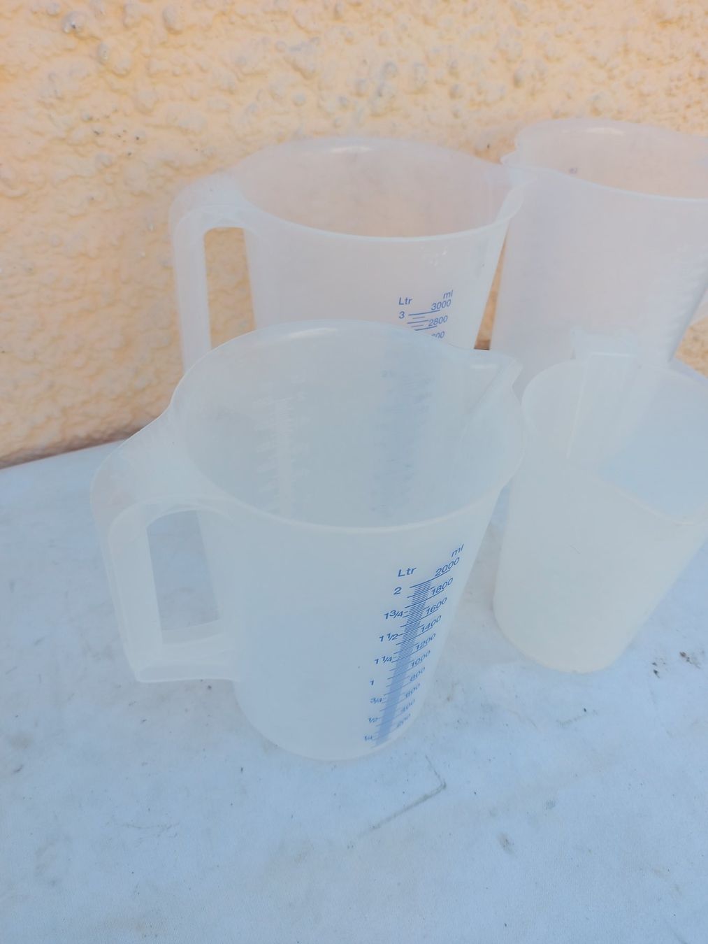Appareils de cuisine: Messbecher Set 4 Stk. Kunststoff transparent neuwertig – D'occasion à Rheinau par profitronic.shop 7