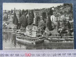 WEGGIS  1969 HOTEL CENTRAL AM SEE LU AK