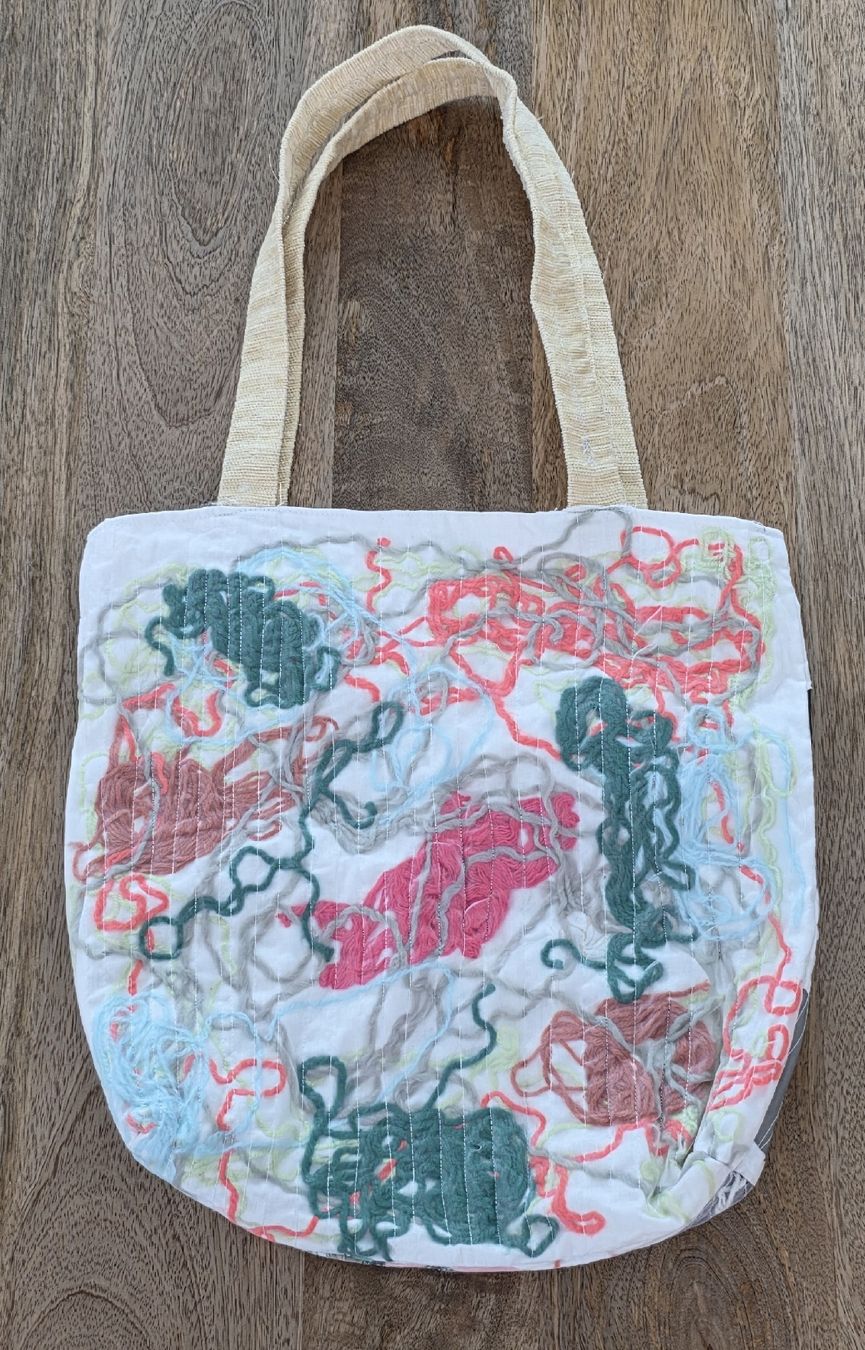 Borse da donna: Bunte Handgemachte Stofftasche  Unikat  – Nuovo (secondo la descrizione) da Rheinsulz venduto da Gilea
