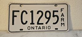 Nummernschild Ontario, Kanada