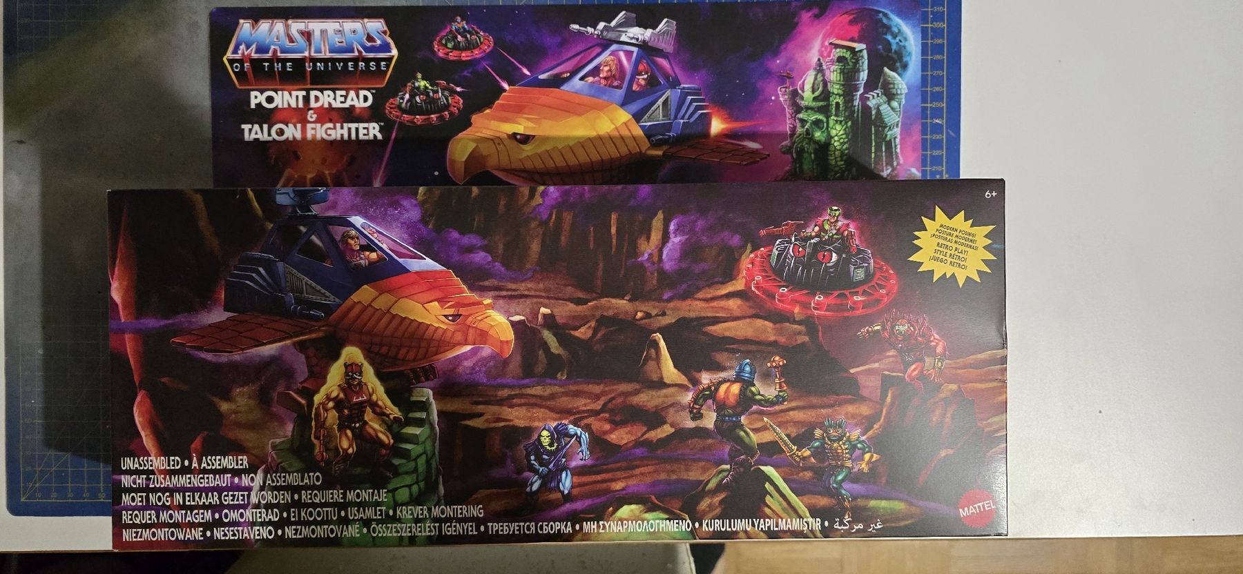 Masters of the Universe Statuette: Motu Point Dread und Talon Fighter – Nuovo e nell'imballaggio originale da Rüti ZH venduto da rolinator2000