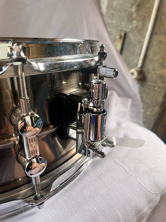 Sonor Strumenti musicali: Sonor Kompressor Snare 14"x5,75" Brass – Usato da Burgdorf venduto da Groombridge 3