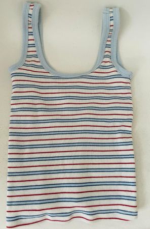 Abercrombie & Fitch Ripp-Tanktop gestreift XS