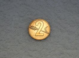 2 centimes/Rappen 1969