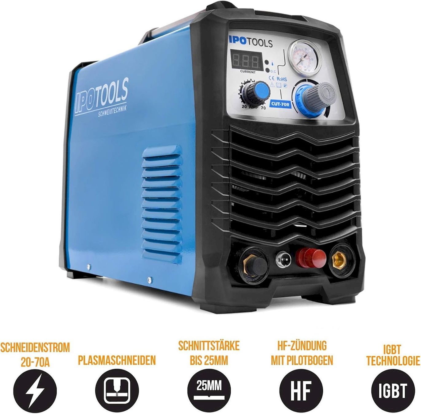 KS Tools Tutti gli attrezzi: IPOTOOLS CUT-70R Plasmaschneider – Nuovo e nell'imballaggio originale da Bottighofen venduto da zaap 2