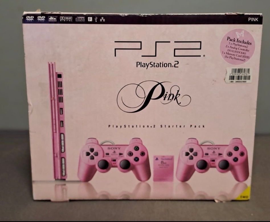 Sony Console: PS2 Slim Pink mit Karton – Usato da Neuhausen venduto da sou_t9p8 9