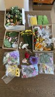 Set Paket Zierblumen Bastelmaterial gemischt Künstlich Blume
