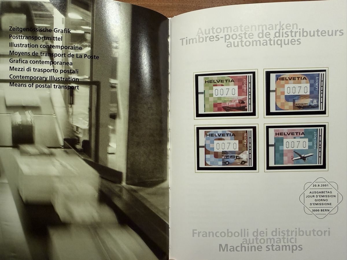 Tous les timbres: Jahrbuch 2001, komplett  – D'occasion à Altdorf UR par Sanna08 6