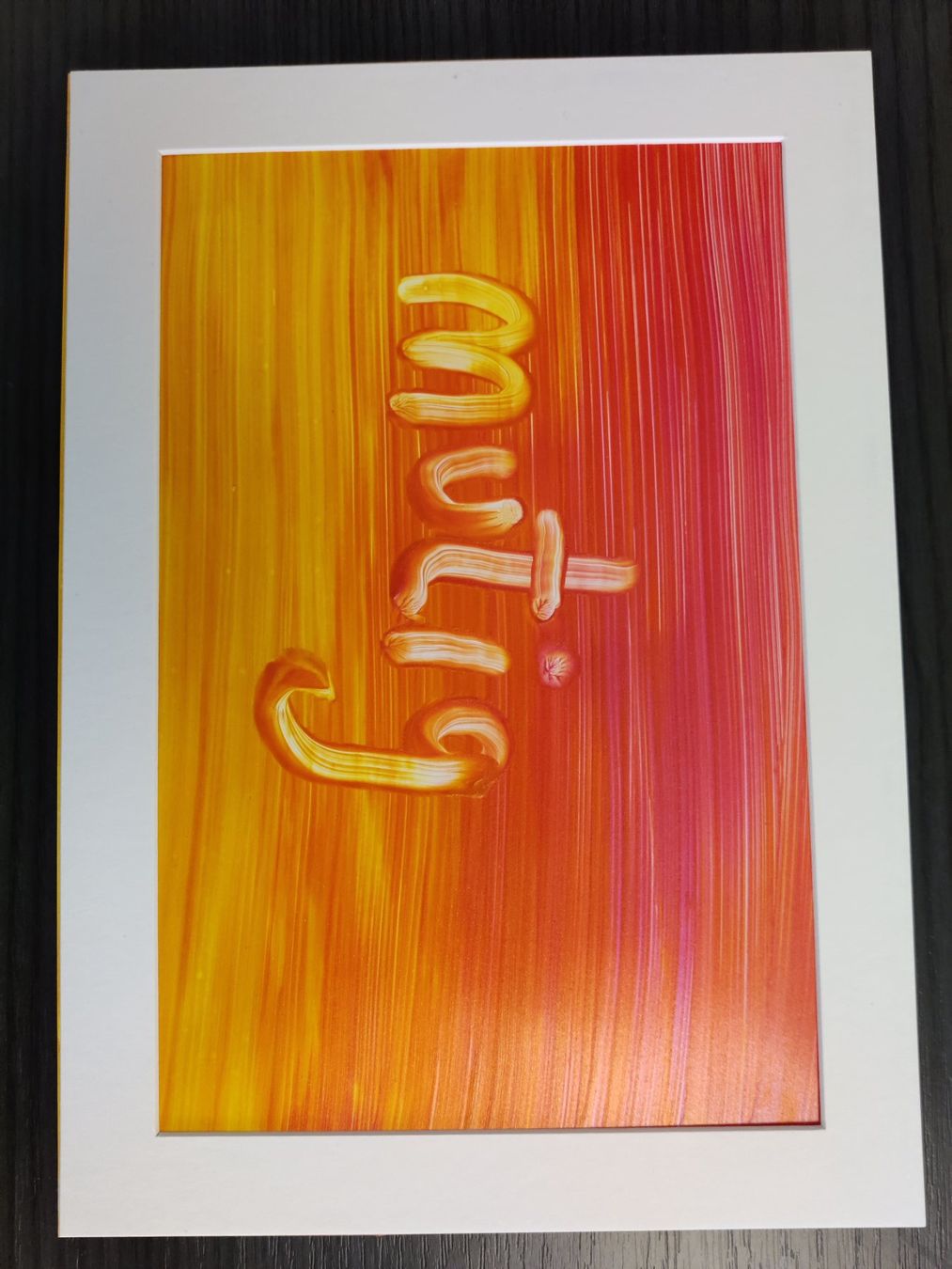 Poster & Bilder: Mutig - Original Acrylbild - Unikat – Gebraucht aus Uster von jes_kp95