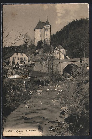 Cartoline postali: AK Valangin, le Chateau – Usato da Berlin venduto da bartko-reher