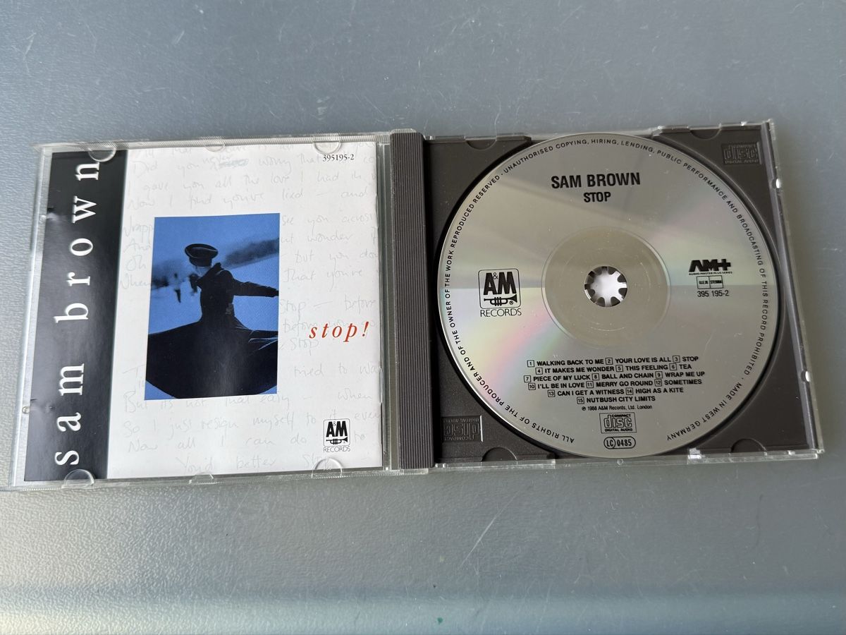 CD: Sam Brown - Stop! (CD, Album) – Usato da Oberried Brienz venduto da Chyara 2