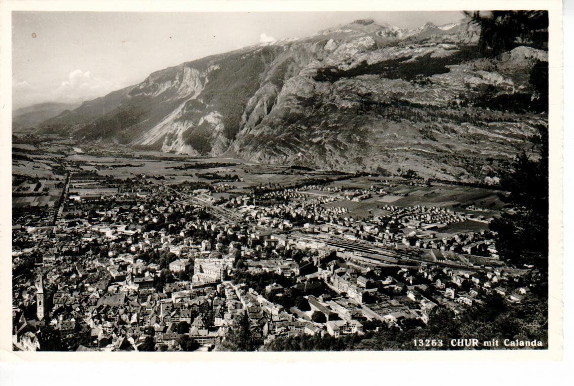 Ansichtskarten: Chur – Gebraucht aus Wolhusen von Curver9