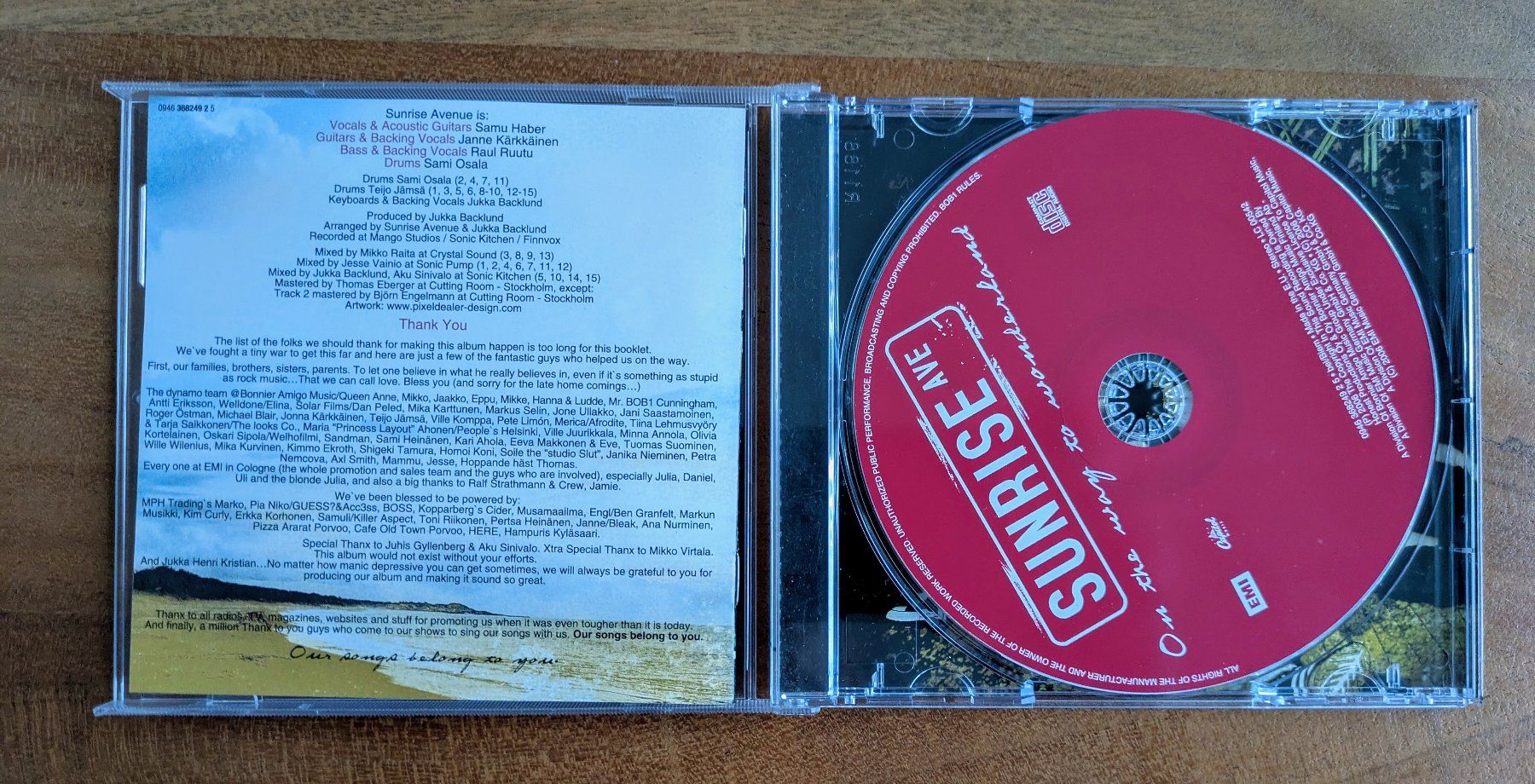 CD: Sunrise Avenue CD – Usato da Basel venduto da Beretta2 1