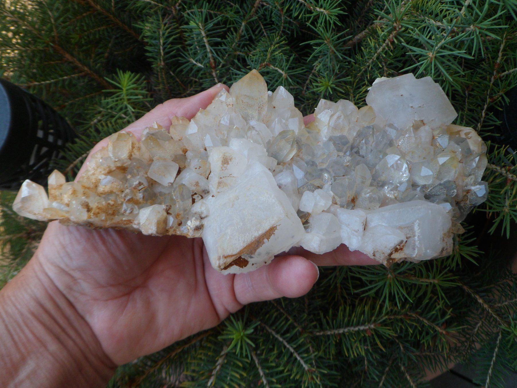 Minerali & Pietre curative: Bergkristall, Stufe, Schweiz – Nuovo (secondo la descrizione) da Affoltern am Albis venduto da Fossil60 9