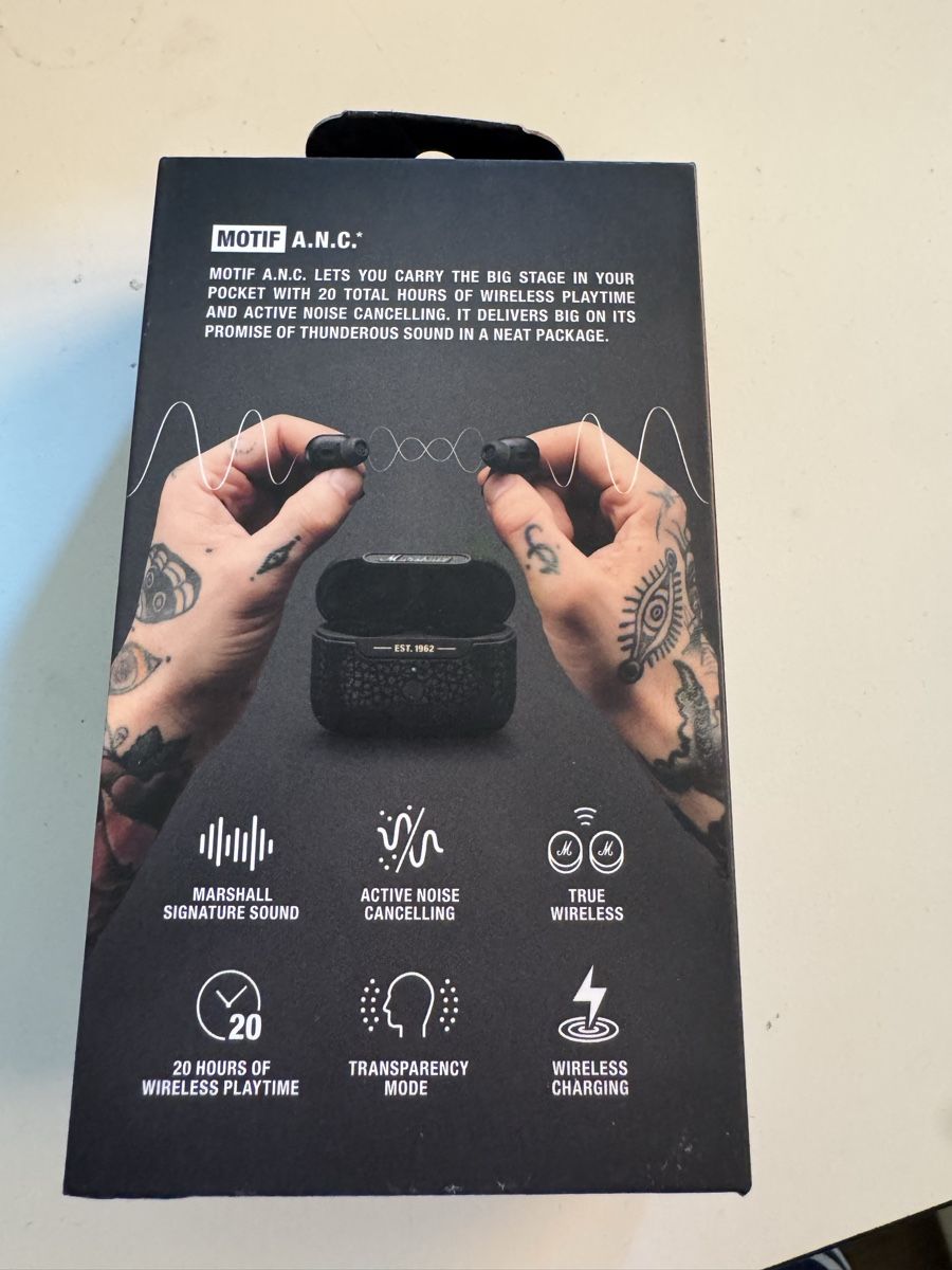 Marshall Kopfhörer: Marshall Motif A.N.C. Bluetooth Kopfhörer – Gebraucht aus Zürich von bertagutowski24 8