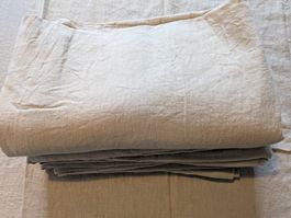 Westwing: 4 Stk. Verdunkelungsgardinen, natur, 150x300 (neu)