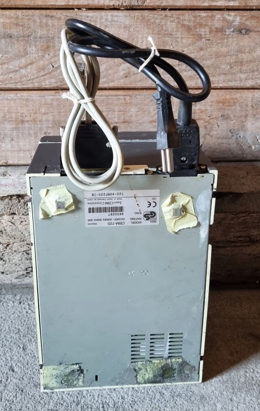 Citizen Stampanti: Citizen CBM-720 Kassendrucker Belegdrucker Nadeldrucker – Usato da Bern venduto da ros_v7ry 4