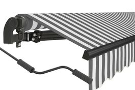 Gelenkarmmarkise START 250x200 weiß/grau