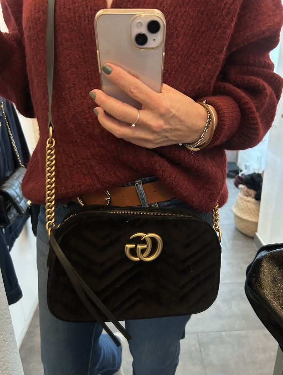Gucci Altro in  Abbigliamento & Accessori: Gucci Marmont noir velours – Nuovo (secondo la descrizione) da Gorgier venduto da hcaroline4 5