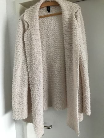 Marc Cain Cardigan mit Leinen, Gr. 3