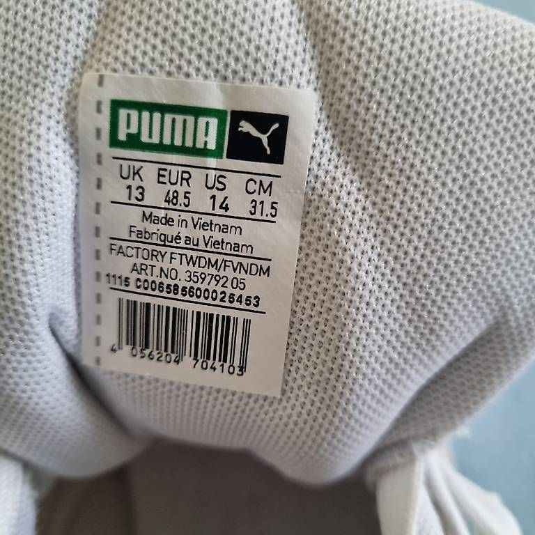 Scarpe da uomo: Puma Schuhe Weiss Gr.48,5 – Usato da Berikon venduto da mar_pkn7 2