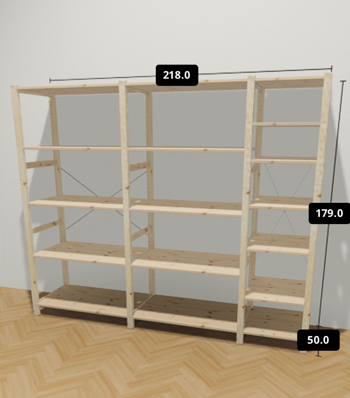 Ikea Regale: Ikea Ivar Holzregal – Gebraucht aus Eglisau von PD0970 4