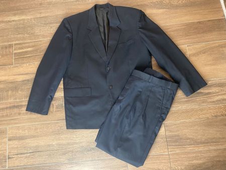 Mode Milano Anzug Sakko + Hose Massanfertigung Gr. 54 / 56